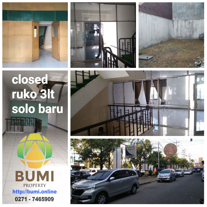 Closed Ruko Ir. Soekarno
